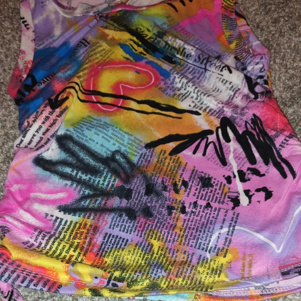 NYC Colorful Graphic Women's Tank Top (#B1032) - Picture 3 of 5